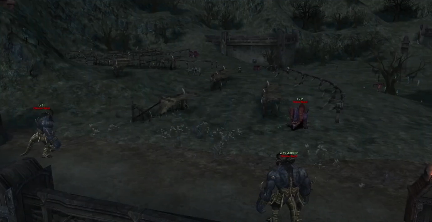 L2 Serenity screenshot showing enhanced boss encounter