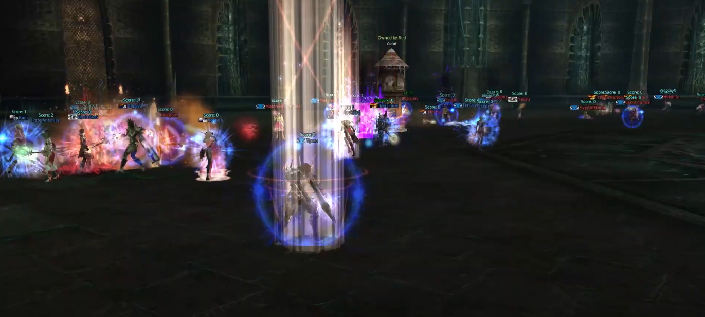 L2 Serenity screenshot showing Dynasty armor set