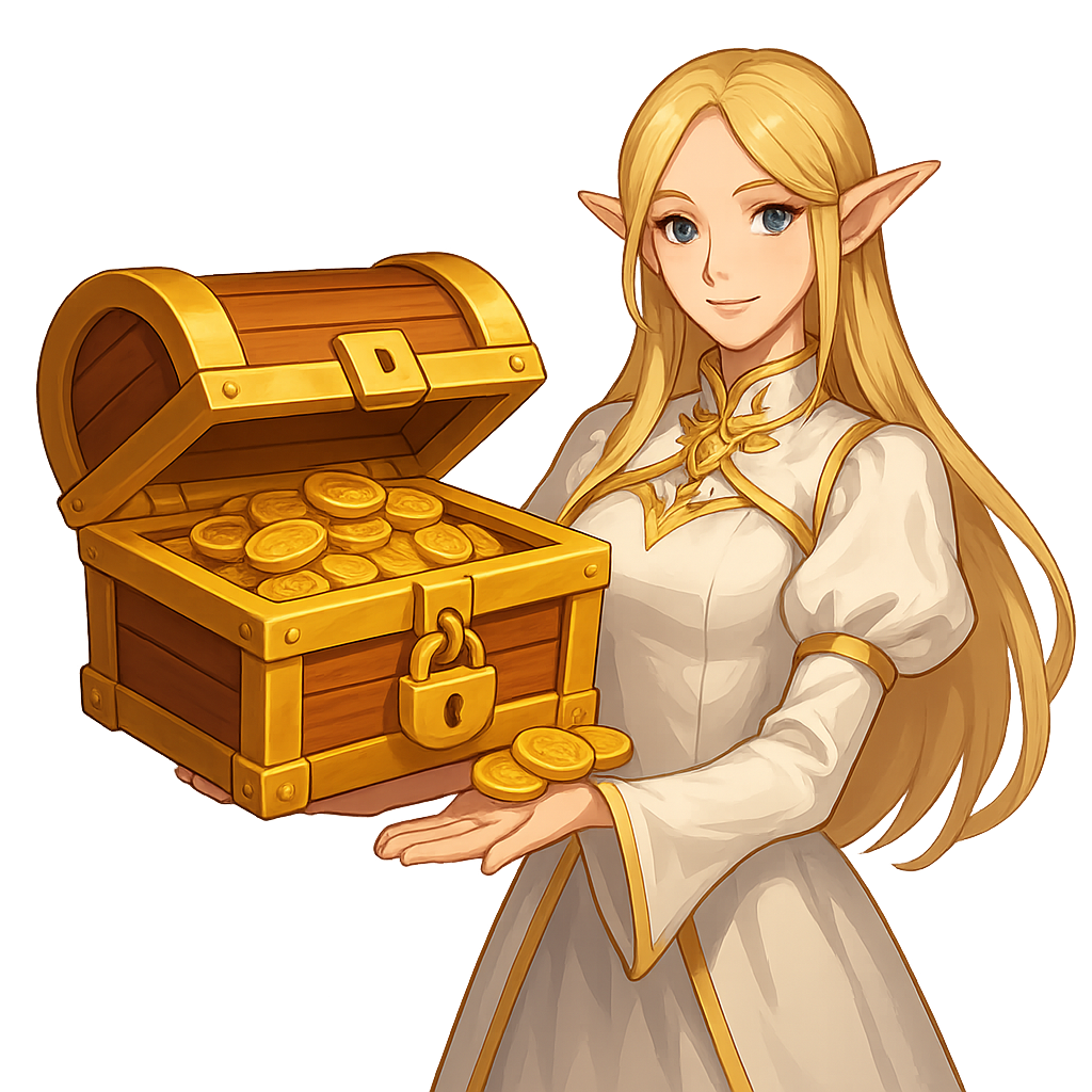 Serenity L2 game background with epic fantasy landscape